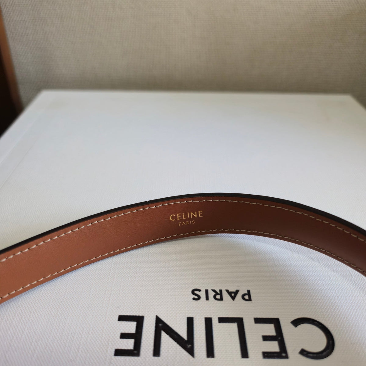 CELINE 25S TEEN GARANCE BAG 18 IN WICKER AND CARAMEL BROWN CALFSKIN